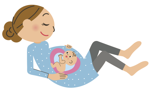 母親の胎内にいるとき